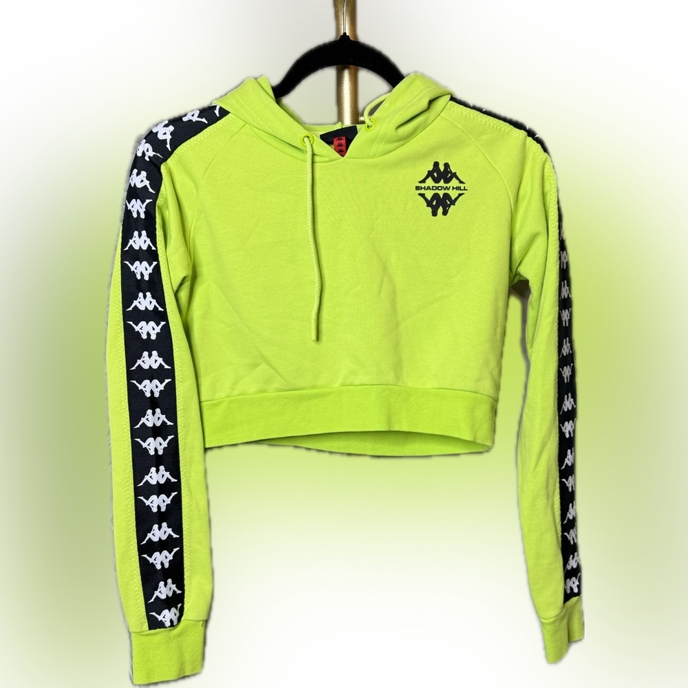 Kappa x Shadow Hill cropped hoodie